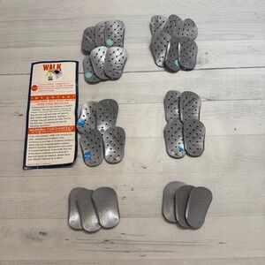 WalkFit Platinum Orthotics Inserts Lot Different Sizes and Heights. Inserts Only